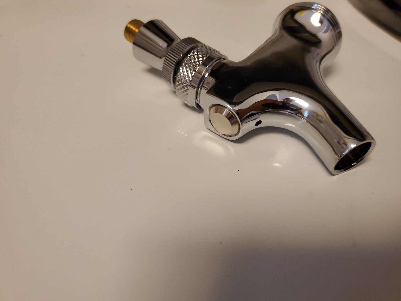 408X Perlick Faucet, Beer, Polished Chrome Genuine OEM PE408X