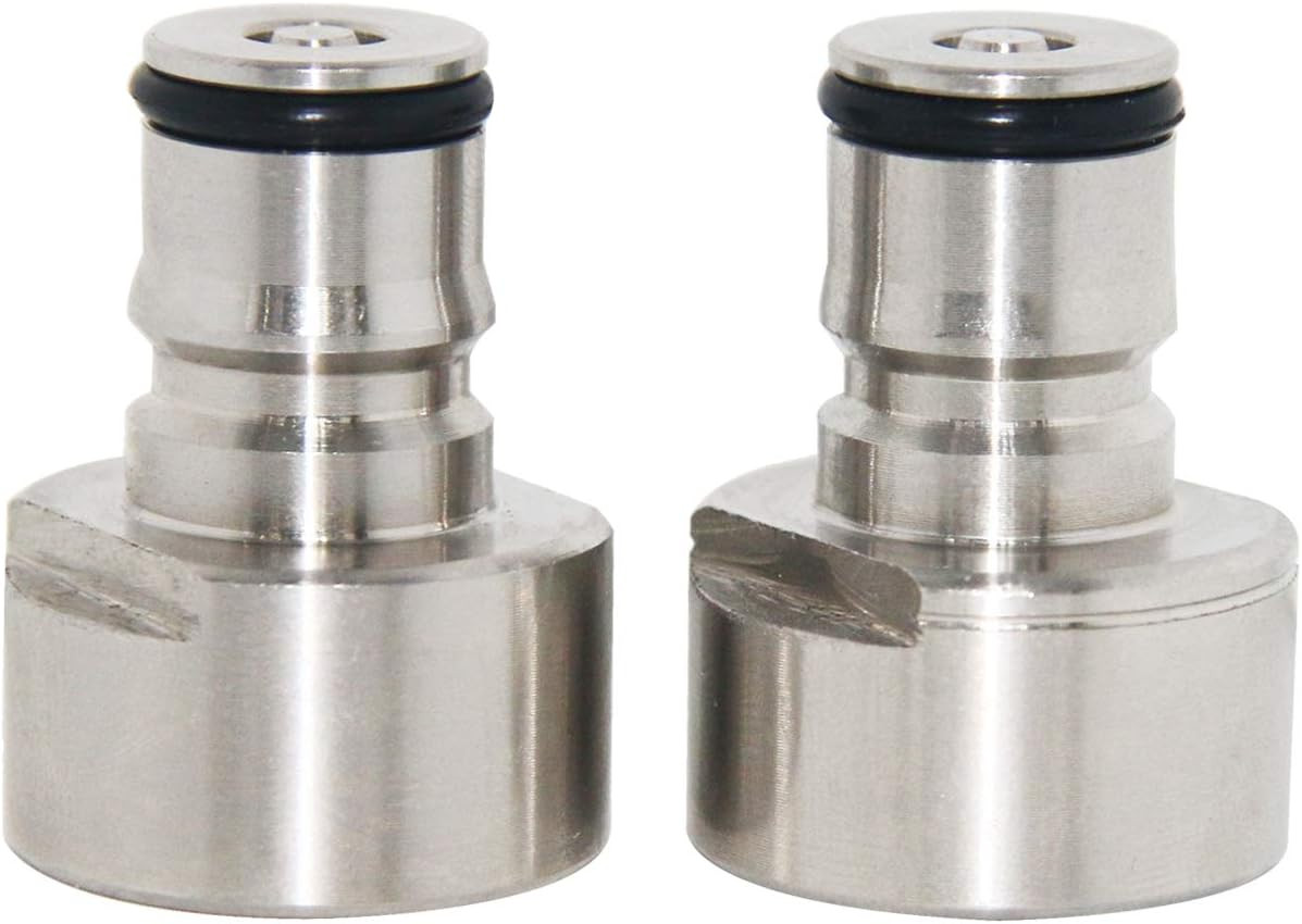 Keg Coupler Adapter Sankey to Ball Lock Quick Disconnect Conversion Kit for Home