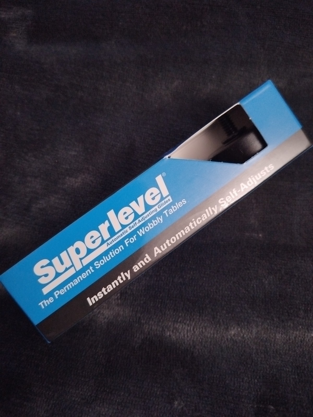 4 pcs Superlevel® Self-Adjusting Glide Wobbly Tables – Level Table Leg
