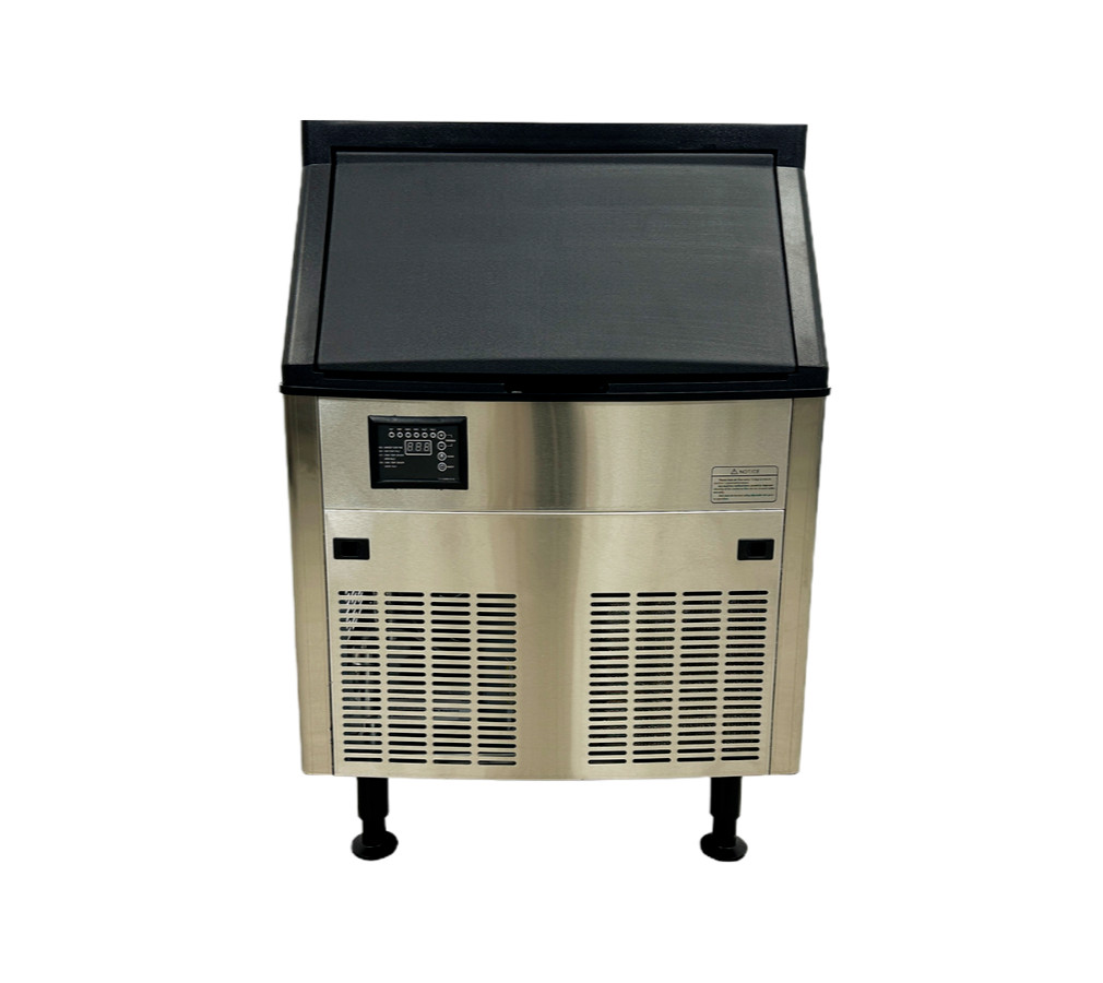 NSF Commercial Cube Ice Maker 219 LBS/ Day, Free Standing Ice Machine