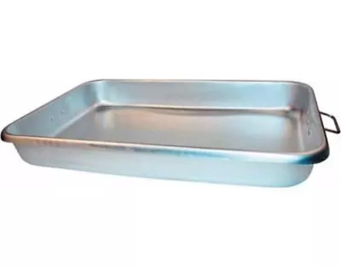 Winco – ALRP-1826H – 25 3/4 in x 17 3/4 in Aluminum Roasting Pan 3PK