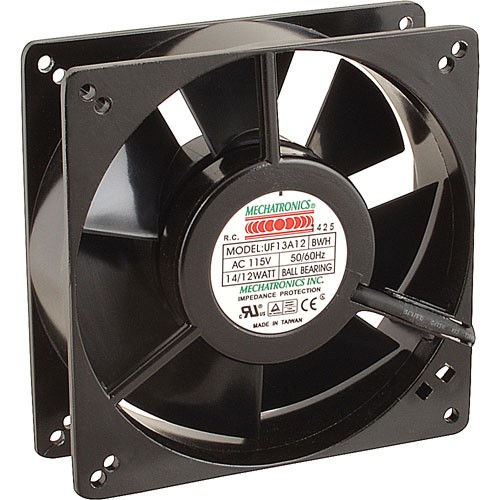 Randell RF FAN0601 Fan, Axial, Cond, 120 Cm, 127Mm Sq X 38Mm, 115V
