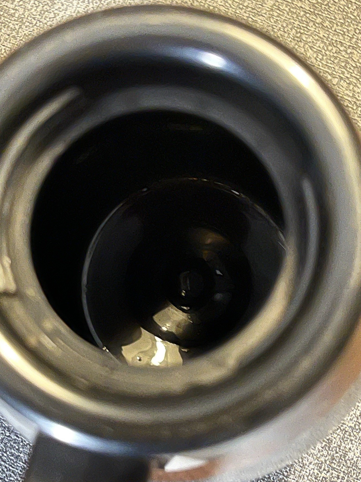Service Ideas Thermos-Serve 1 liter w/ Push-Button Lid Metallic Gray