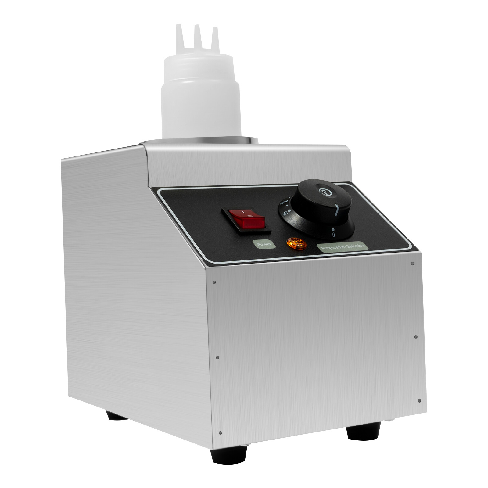 Hot Melted Butter Dispenser Pump, Nacho Cheese Warmer Popcorn Condiment Melter