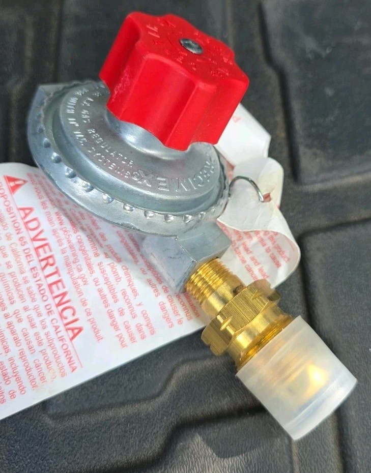 Precimex 7003 Adjustable Propane Regulator LP Gas Valve 1/4″ NPT