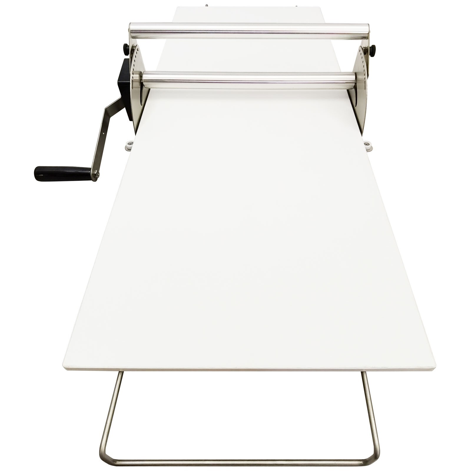 15″ PP Table Top Manual Stainless Steel Pastry Machine Pastry Dough Sheeter