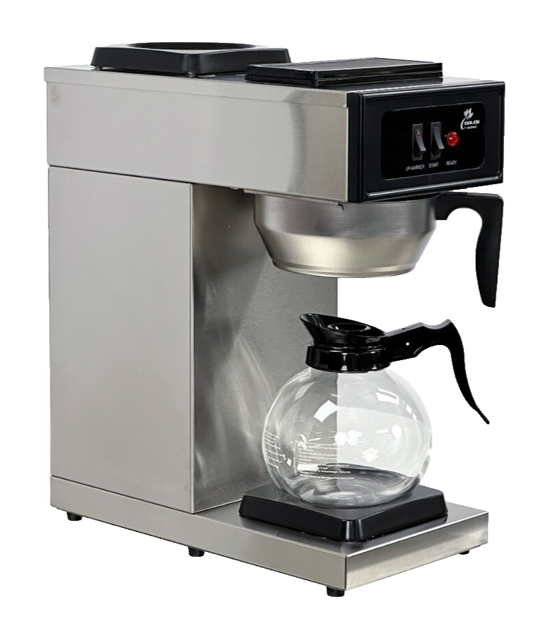 New Commercial Automatic Electric Coffee Maker Machine Brewer Cafe Office NSF