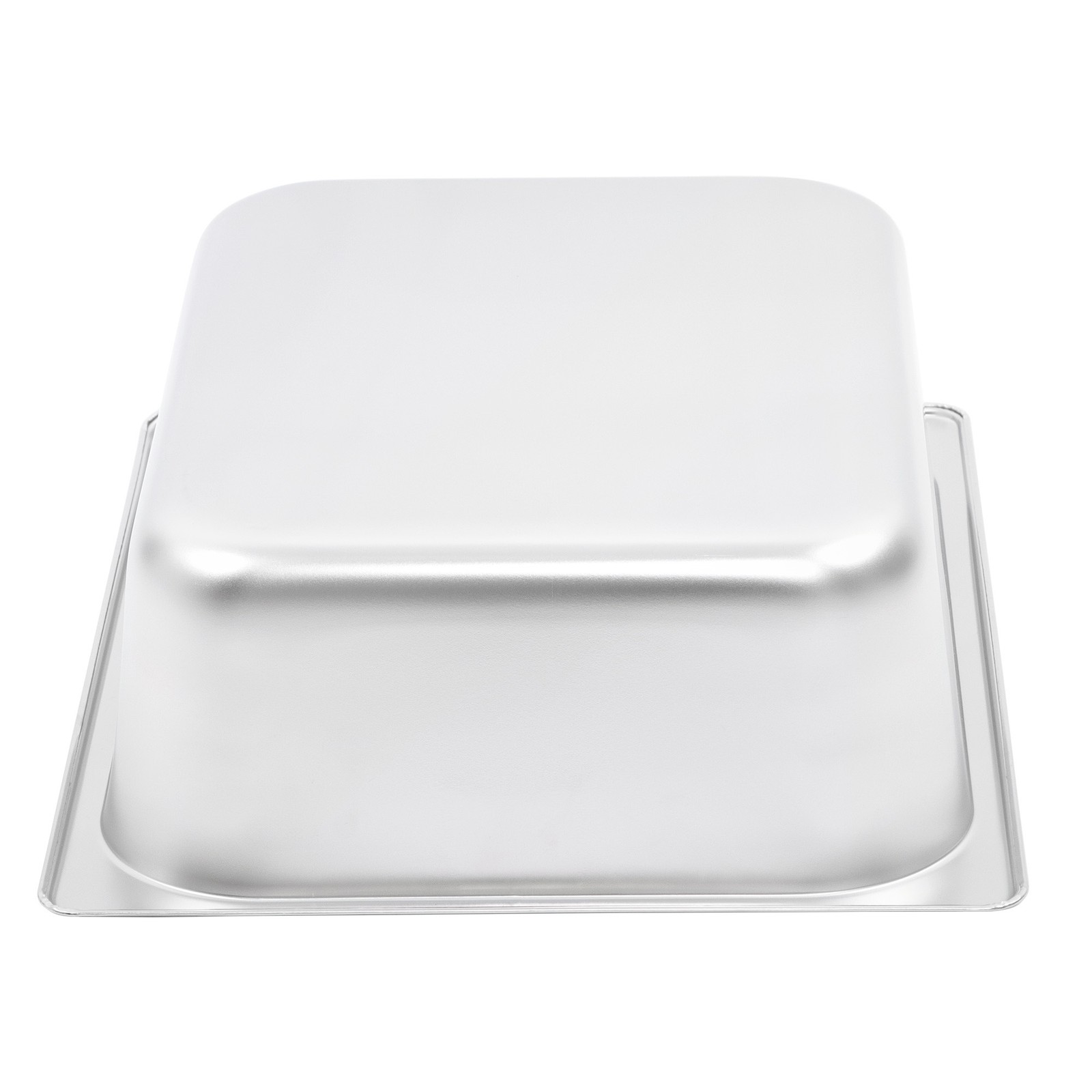 4″ Deep Stainless Steel Steam Table Pan, Anti-Jam for Buffet Catering 1/2 Size