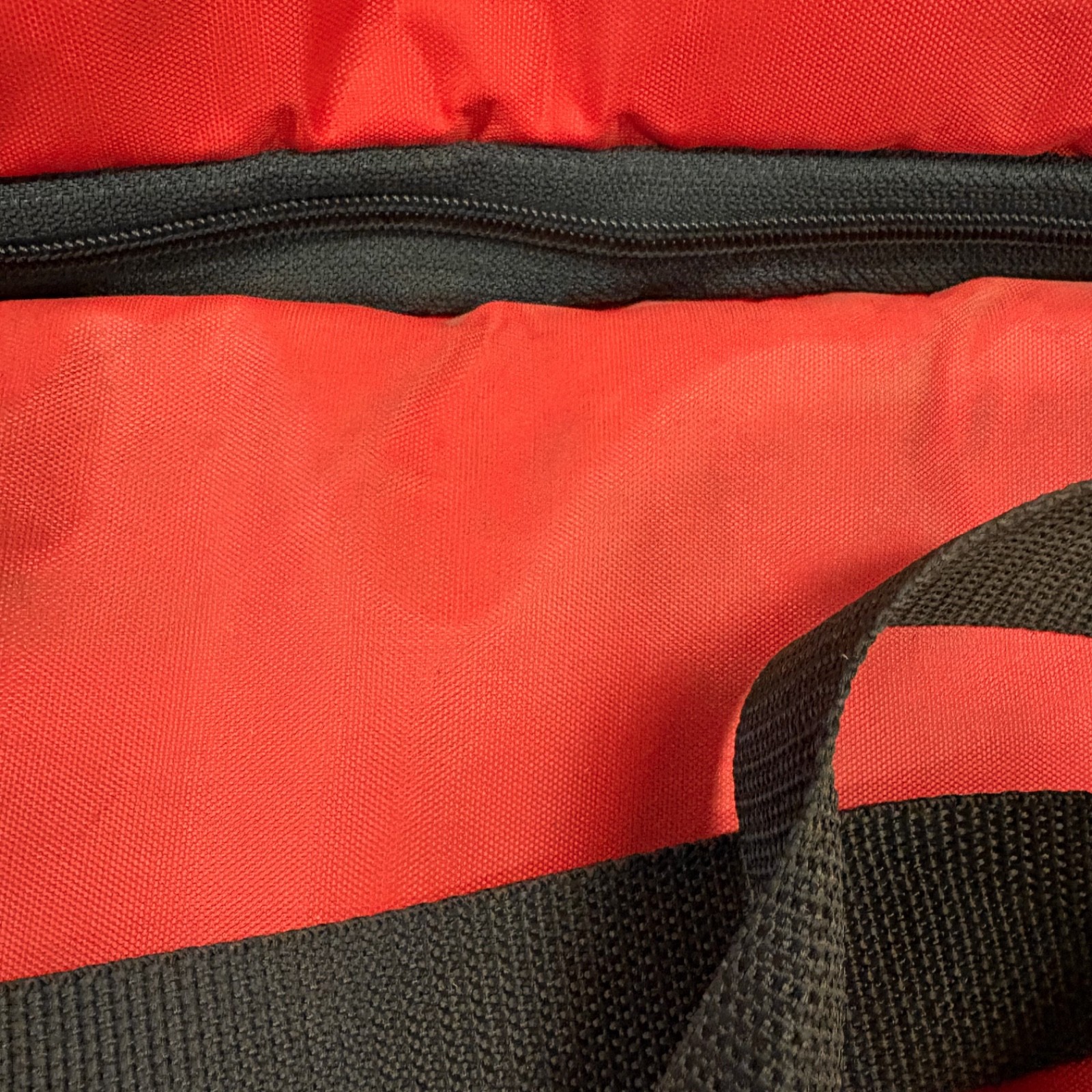 Pizza Box Delivery Bag, Insulated, Red Polyester – 18″ x 18″ x 12″