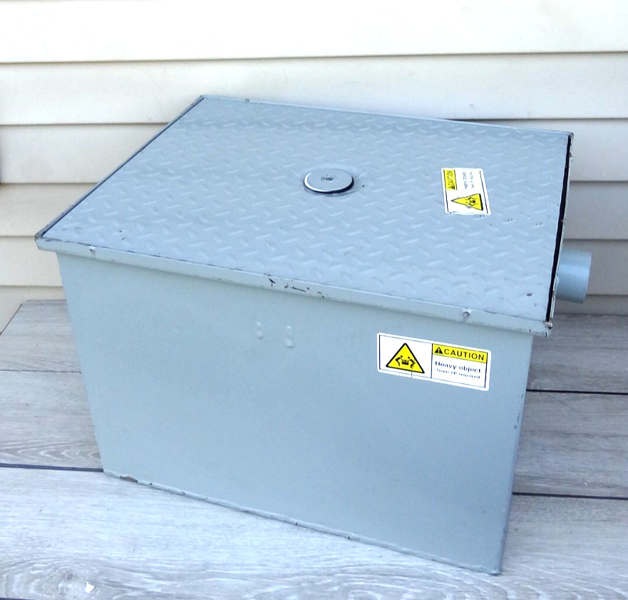 Zurn GT2700-20 Grease Trap Grease Capacity 40 lbs Flow Rate 20gpm Type A Rating