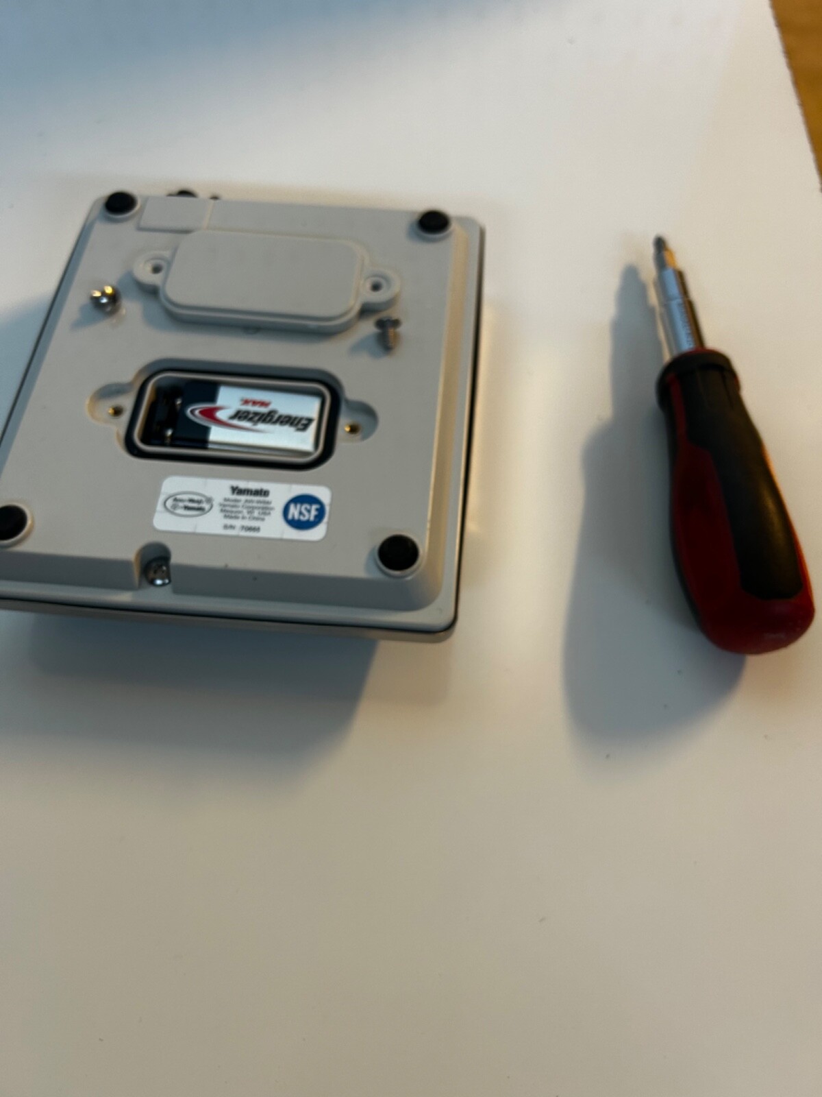 Yamato Submergible IP67 Digial Portion Scale NSF certified 12 lb x .002 lb