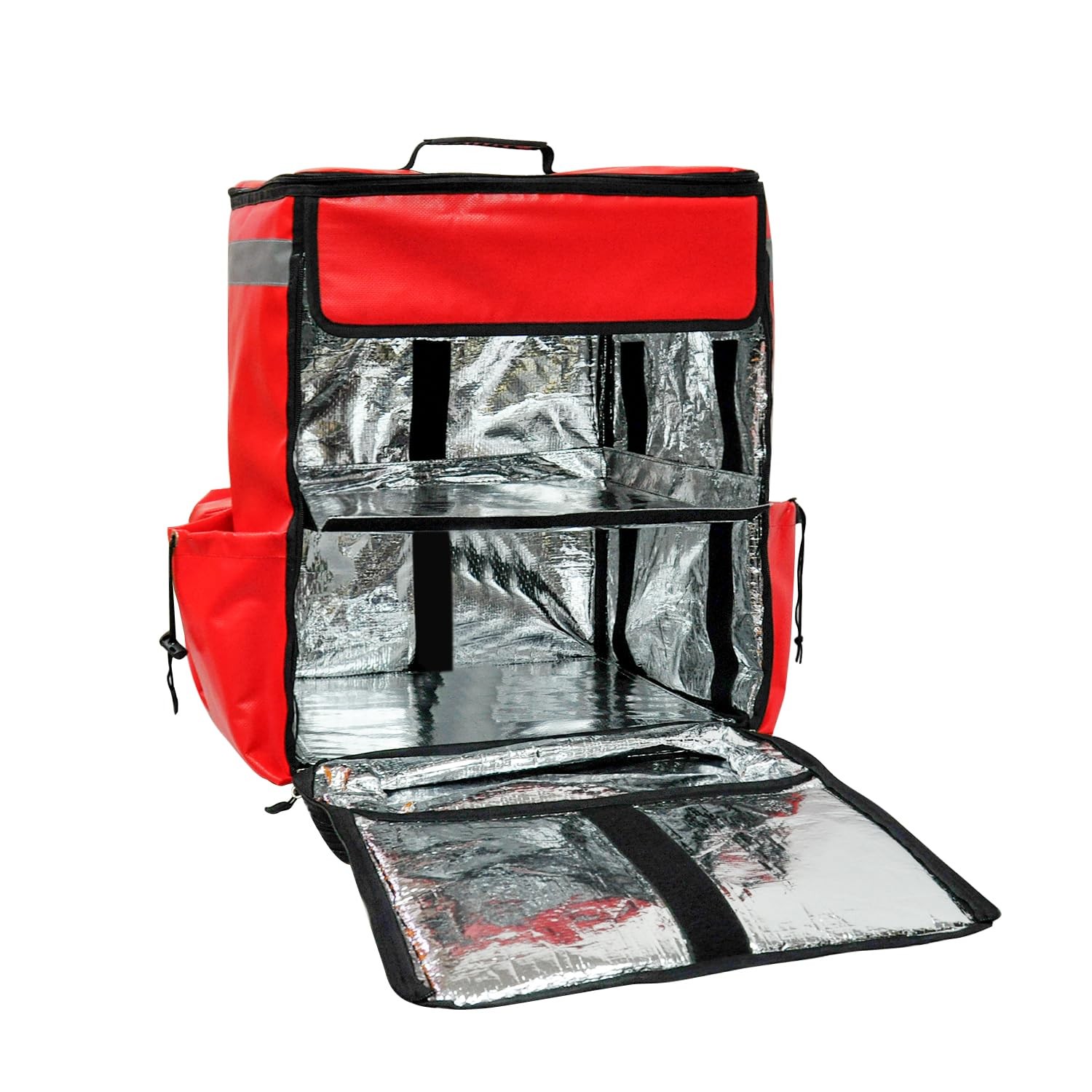 70L XL Large Insulated Food Delivery Backpack Expandable with 4 Cups Holders …
