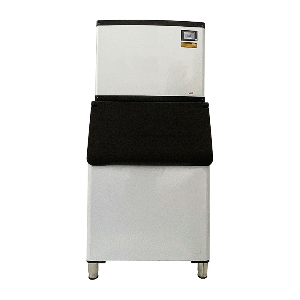 500 LBS/24H Commercial Ice Maker Split Ice Cube Machine 440Lbs Storage 220V