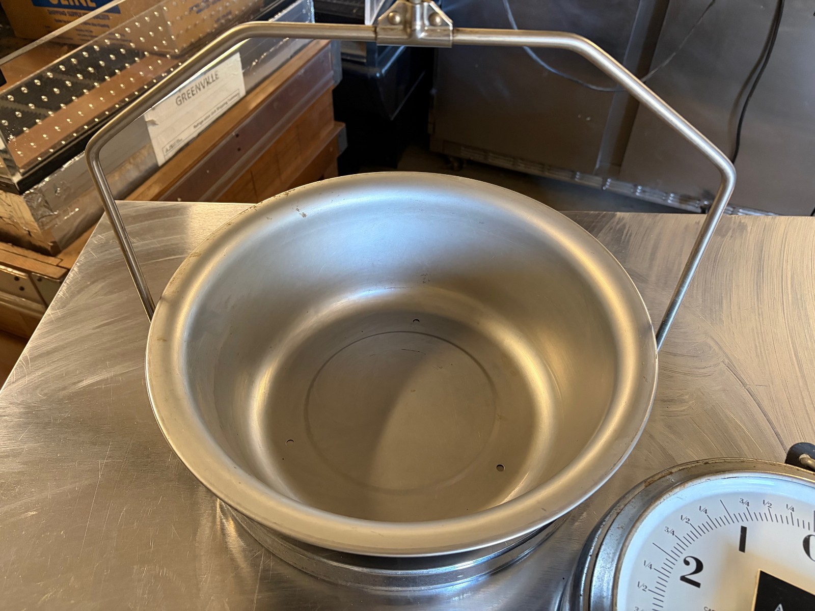 Chatillon 30lb Commercial Hanging Kitchen Produce Feed Hardware Scale