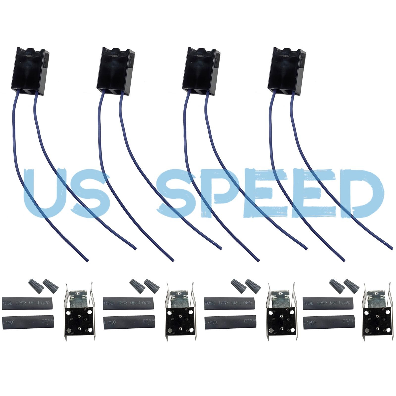 4 Pack Exact Replacement WB17X5113 for GE Range Burner Receptacle Terminal Block