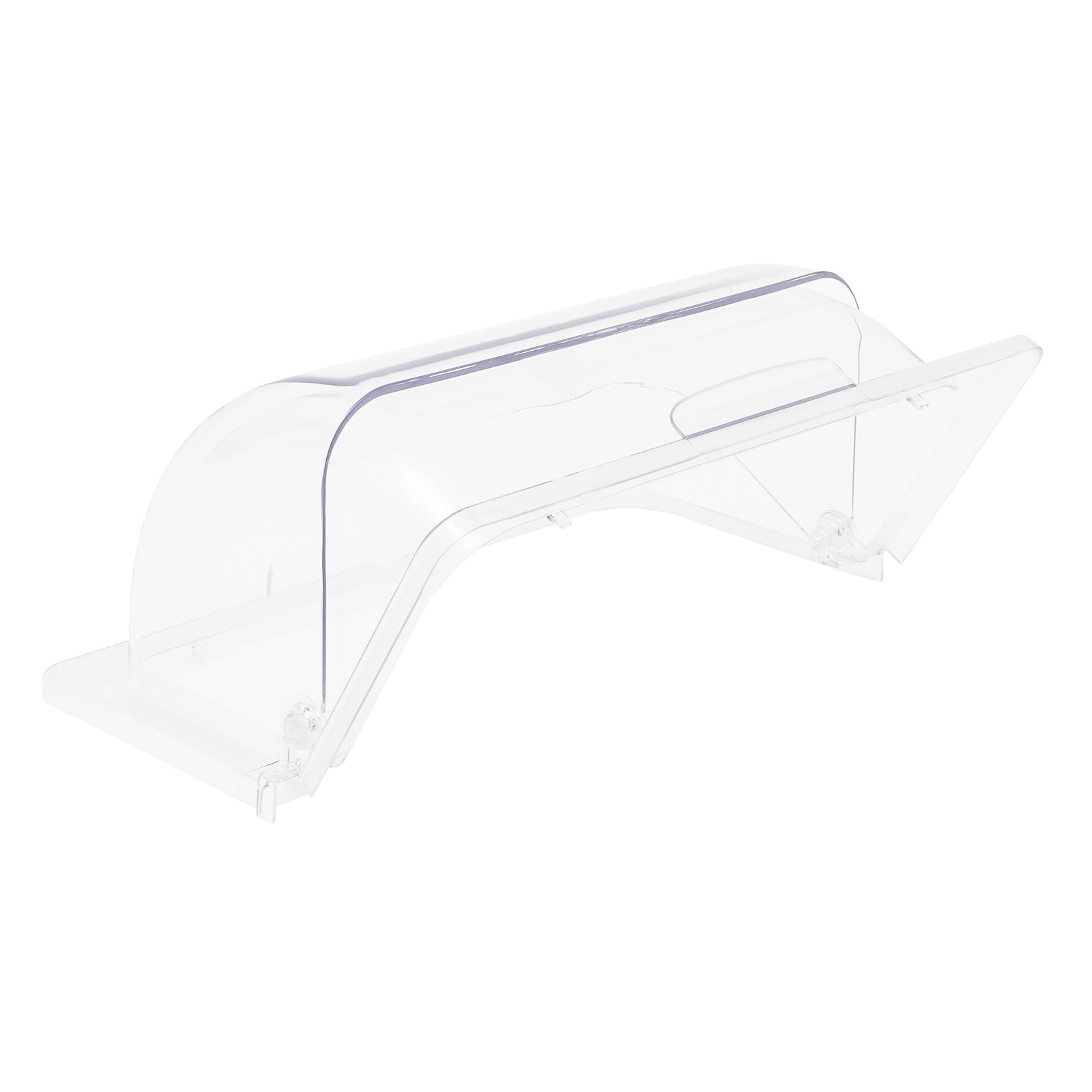 6 PACK Half Size Roll Top Chafing Dish Clear Plastic Pan Display Cover Chafer