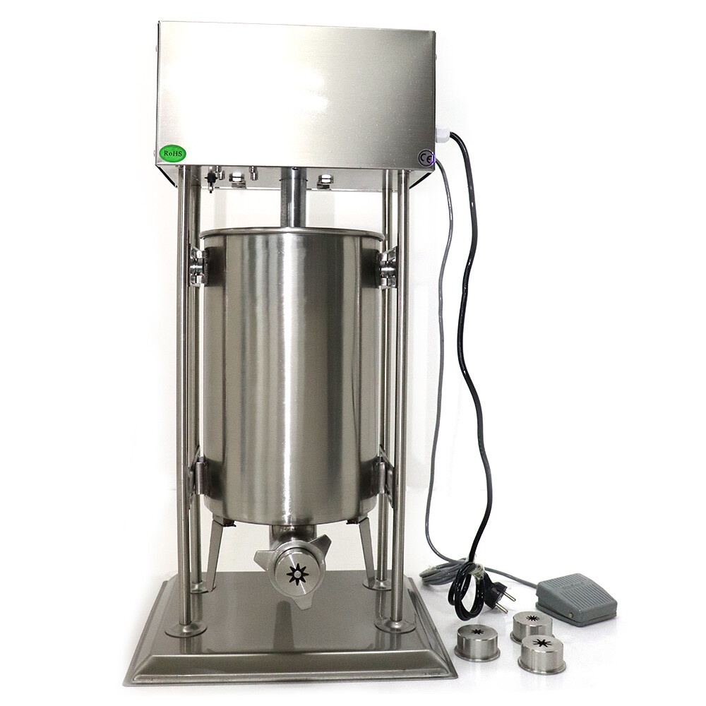 15L Stainless Steel Electric Spanish Churro Maker Machine Dough Stick Machine