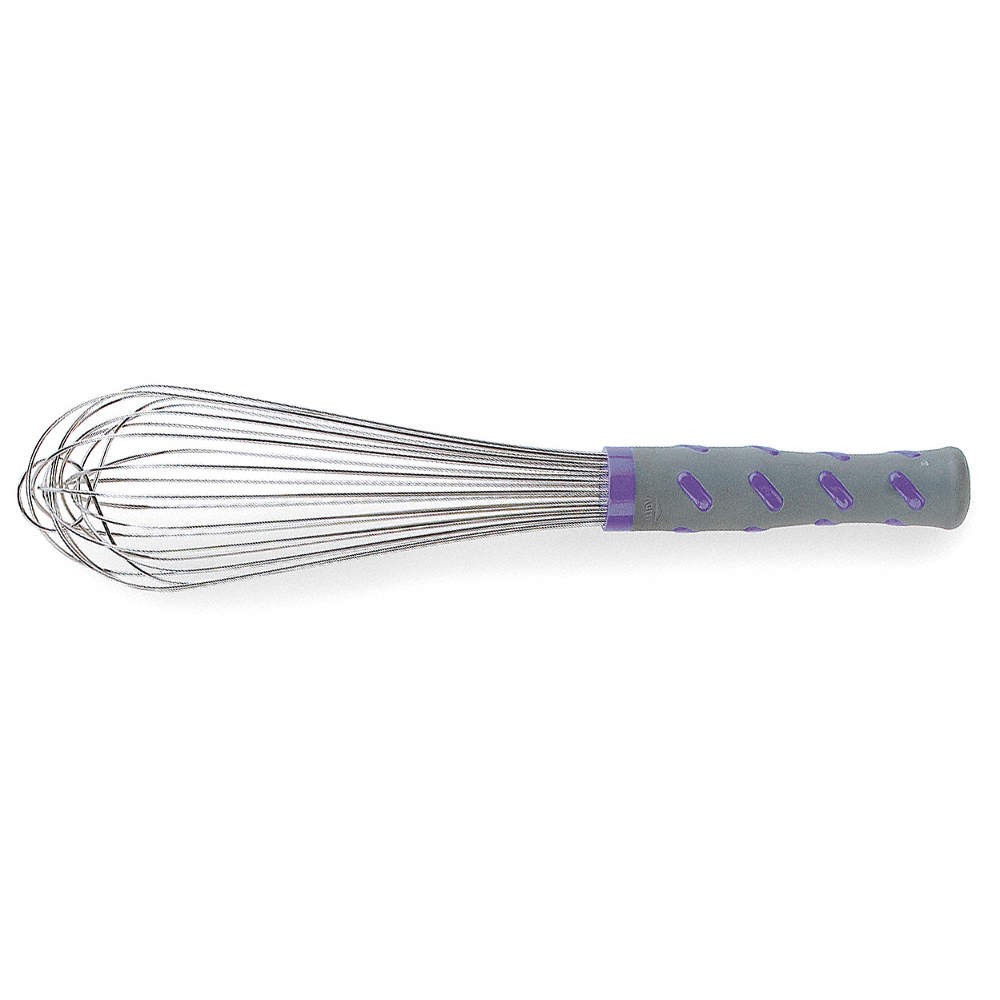 VOLLRATH 47003 Whip,20 in L,Purple Handle 4KJK1