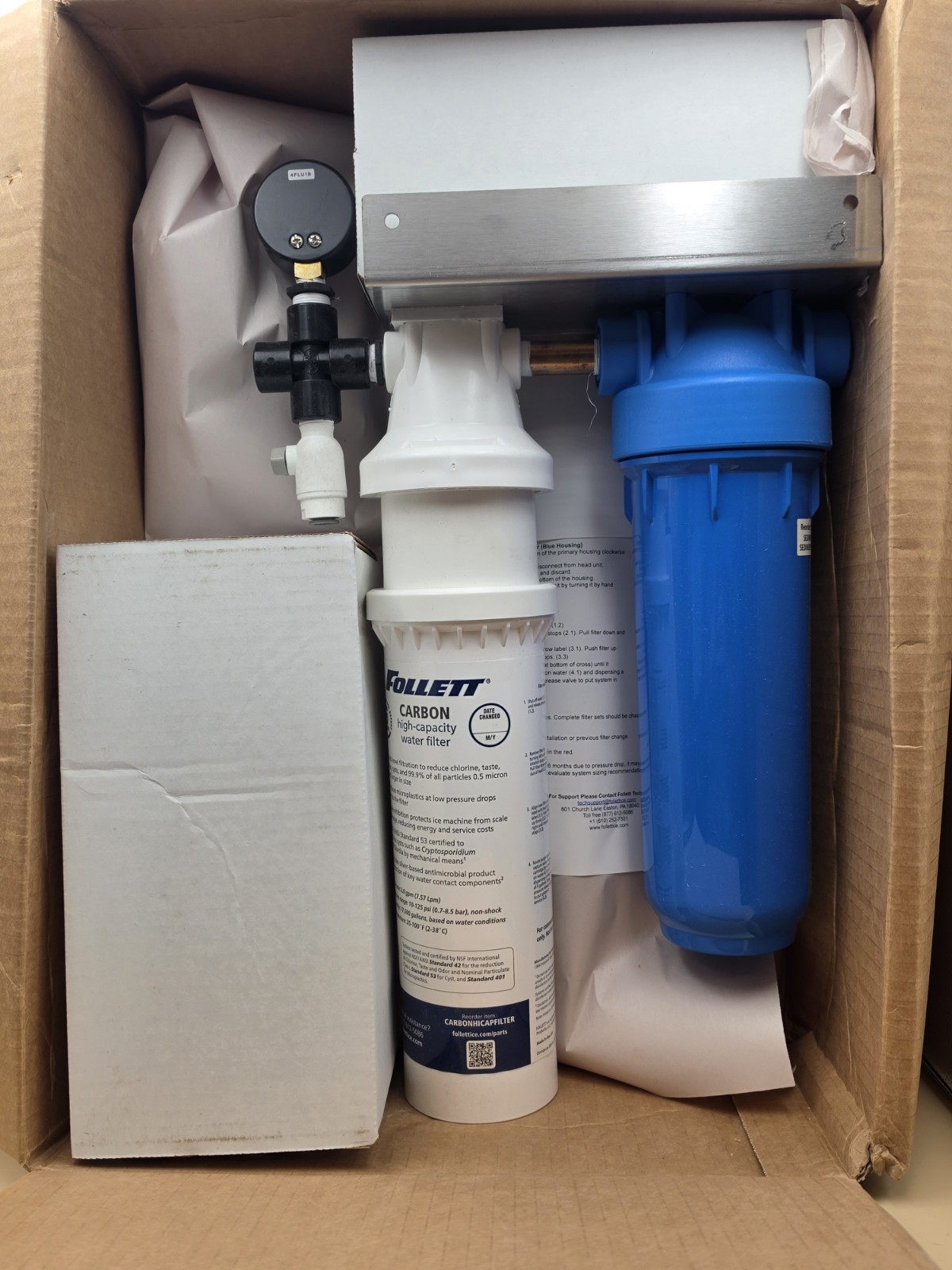 Follett Water Filter System w/ Pre Filter 015556646