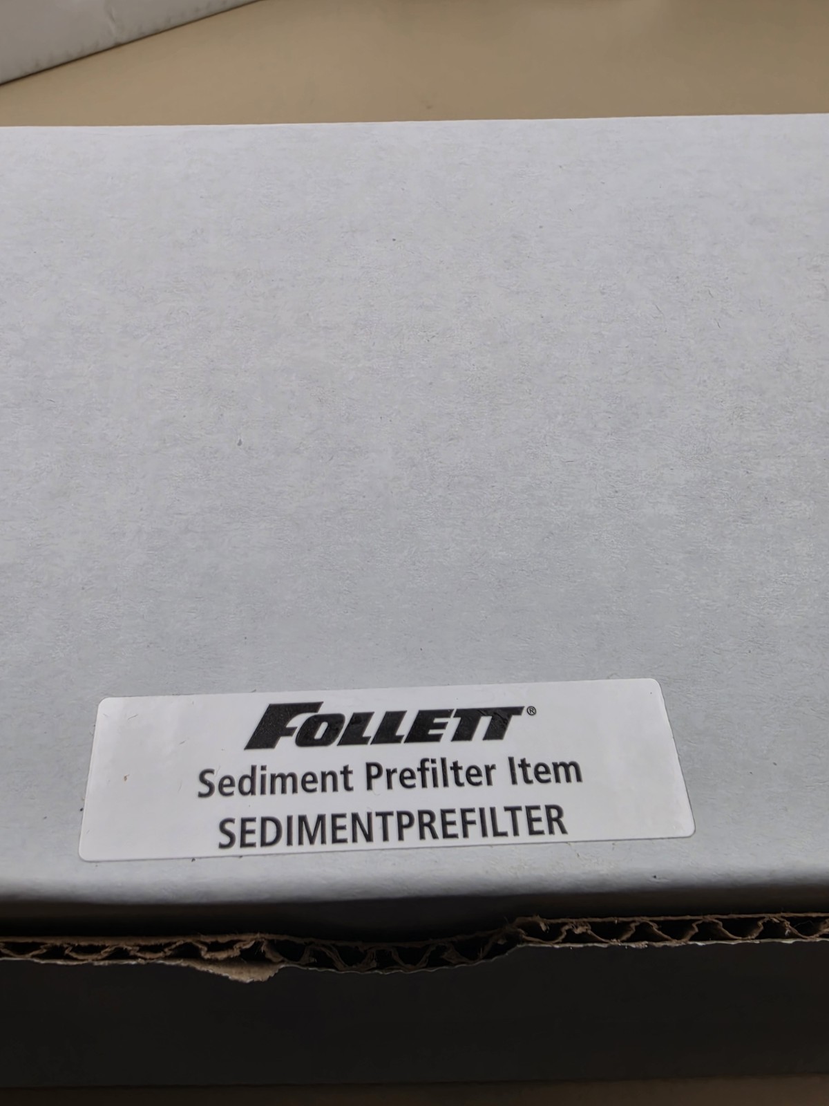 Follett Water Filter System w/ Pre Filter 015556646