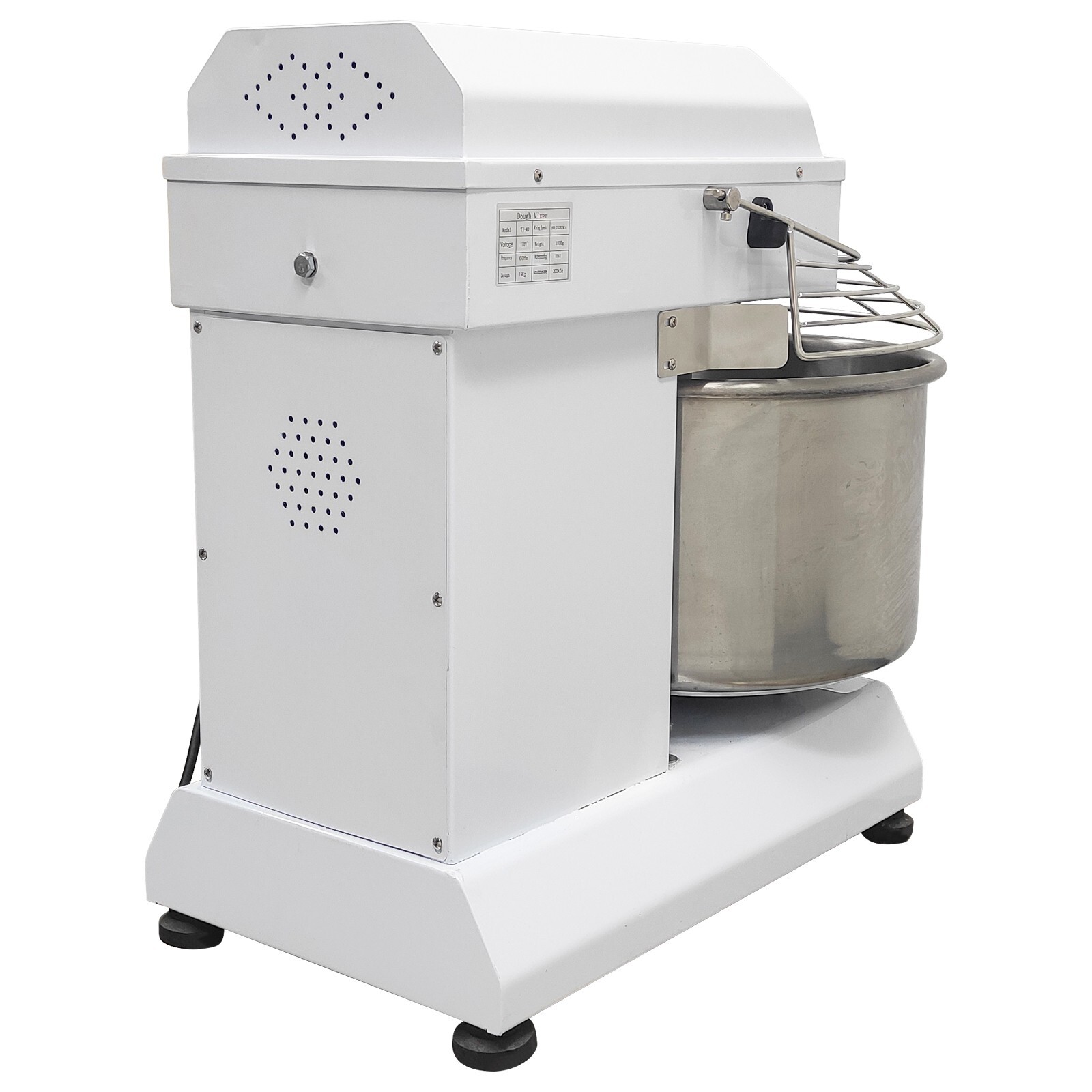 PreAsion® 30QT Commercial Spiral Dough Mixer Machine 110V Electric Flour Mixer