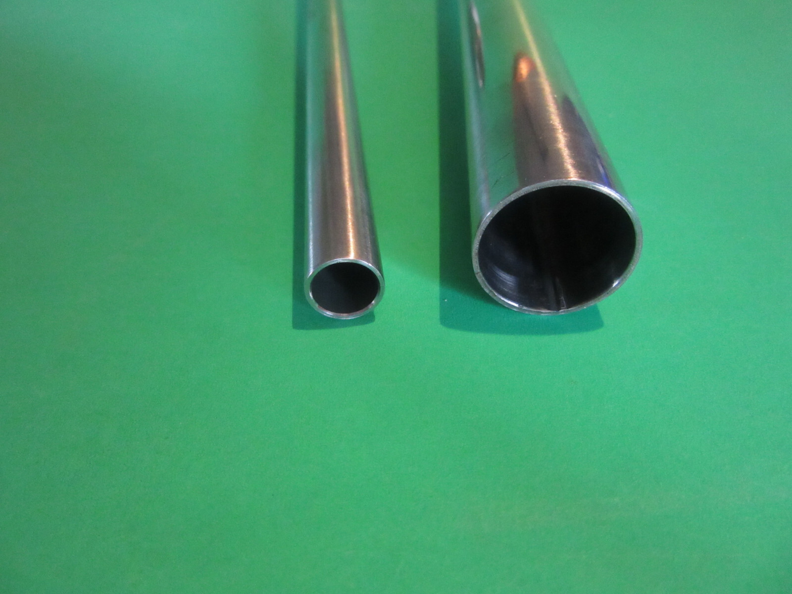 12″ LONG 2-Pc Set Sausage stuffing tubes 2″ base 3/8″ & 3/4″ dia for HAKKA