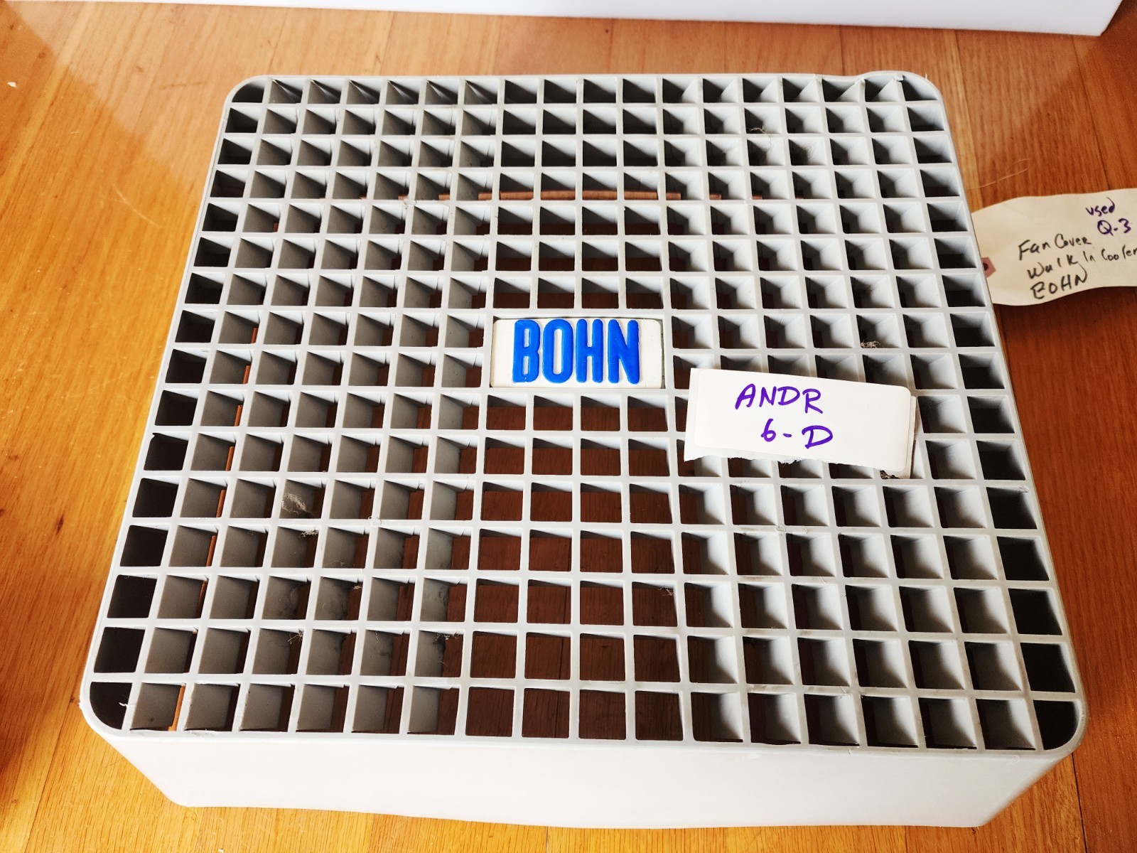 Bohn 5054F Square Fan Guard Cover