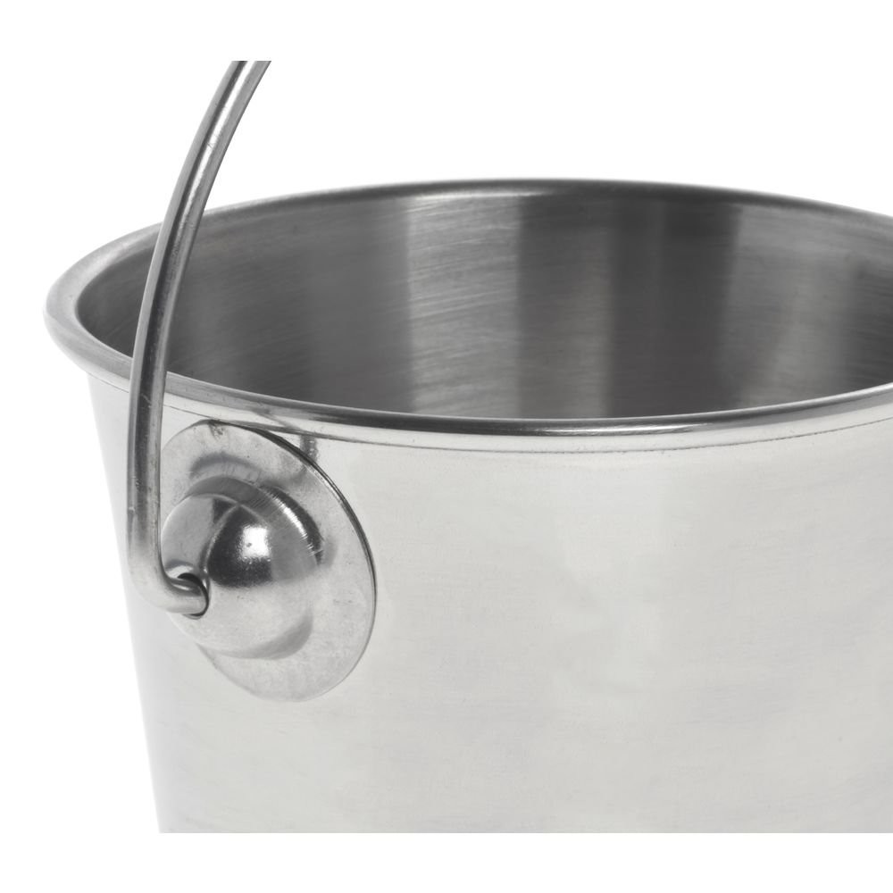 American Metalcraft SSP25 Pails, 3″ Length x 3″ Width, Silver