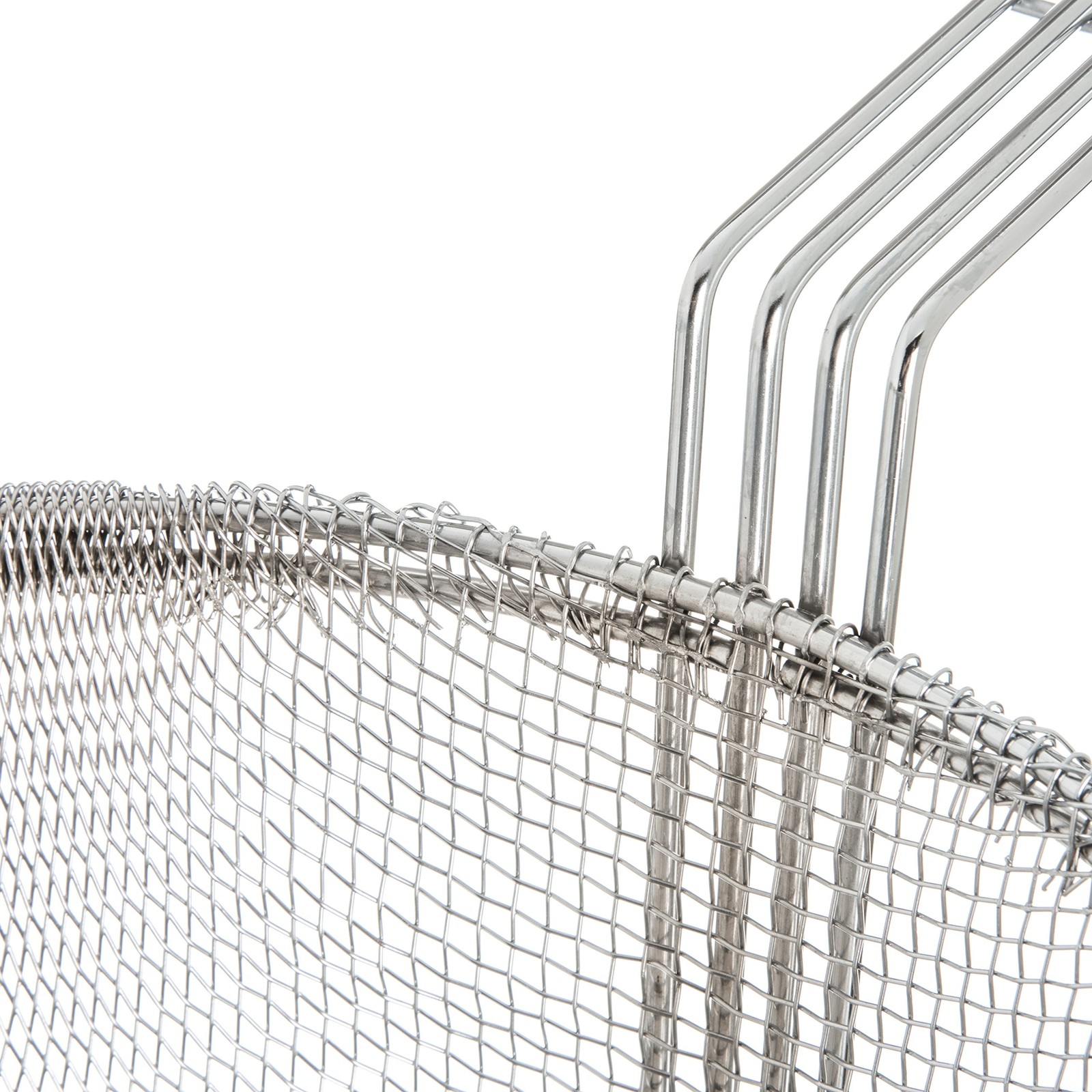 Carlisle Foodservice Products Chrome Plated Steel Mesh Fryer Basket 11.25