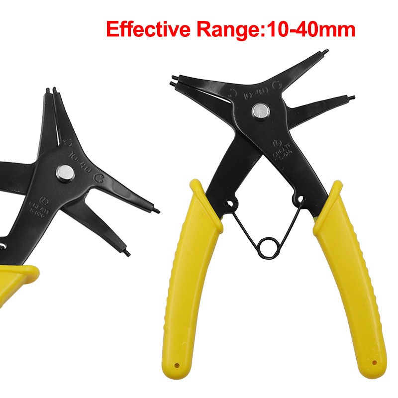 Multifunction 2-in-1 DIY Snap Spring Ring Circlip Removal Install Plier Tool A3