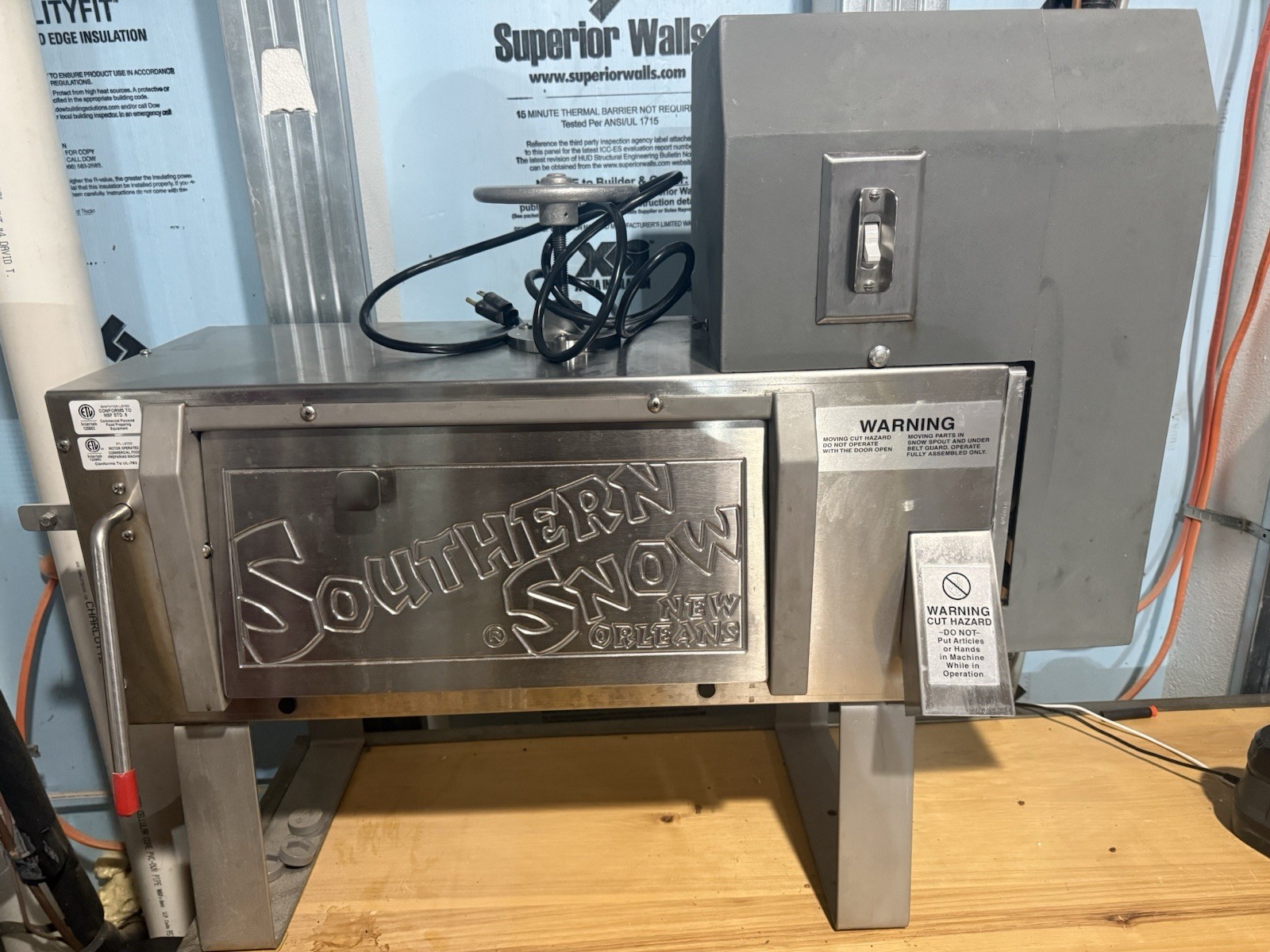 Southern Snow Machine. No Other Ice Shaver Compares