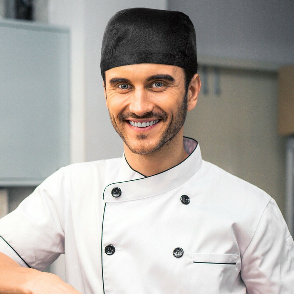 Restaurant Catering Chef Hat Kitchen Cooking Soft Cotton Chef Hat For Adults