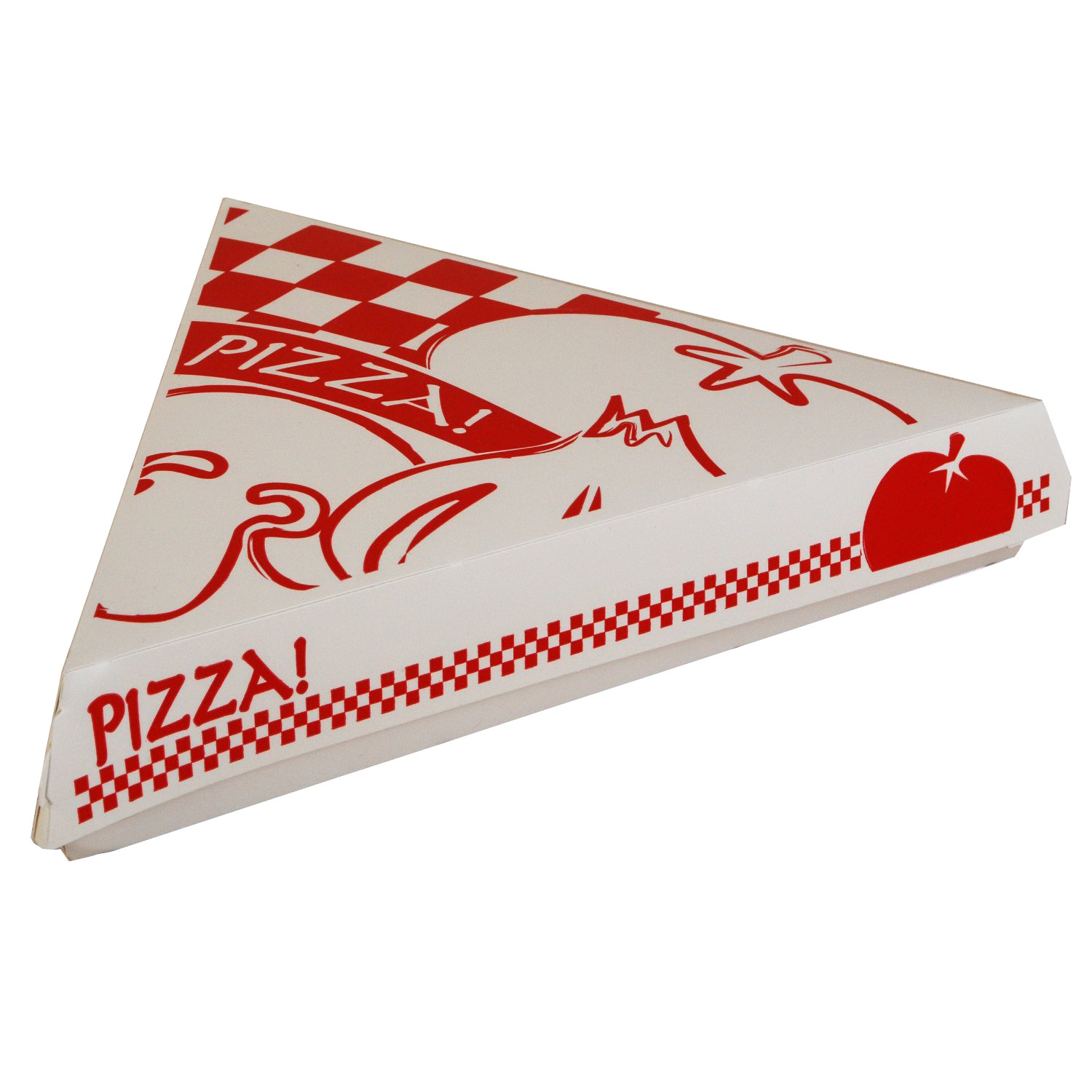 Triangle Gourmet Pizza Box White 9.25″ L x 9″ W x 1.687″ D Paperboard | 400/Pack