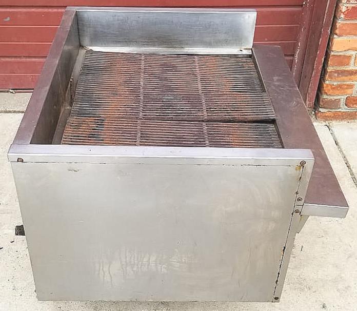 36″wide x 30″deep x 20″ high NATURAL GAS HEAVYDUTY CHARBROILER FREE SHIPPING