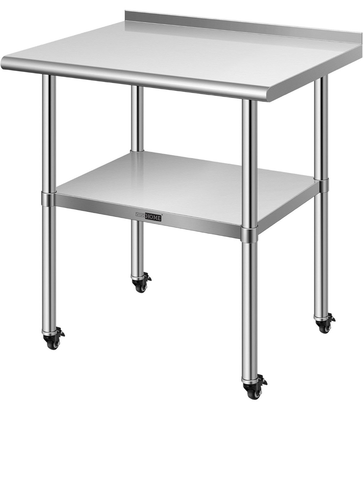 VIVOHOME 24 x 30 Inch VH1010 Stainless Steel Work Table – NEW