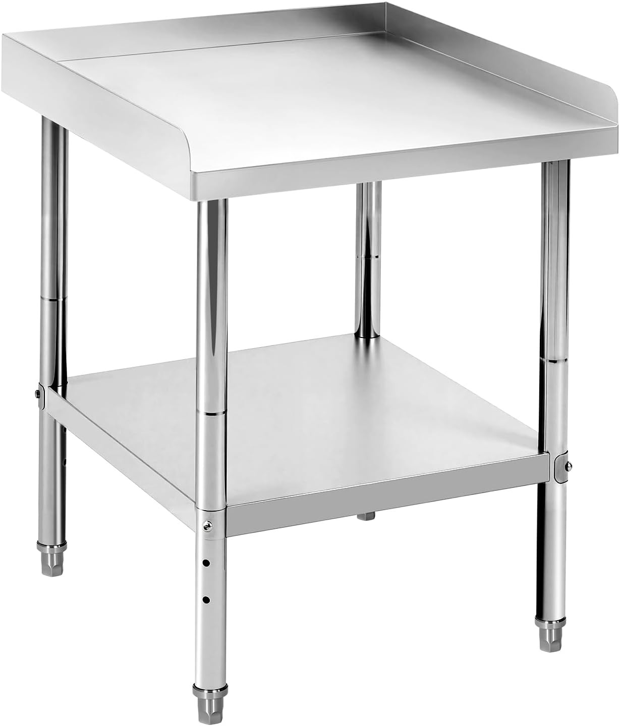 24 » x 24″ Stainless Steel Work Prep Table Heavy Duty for Kitchen Restaurant