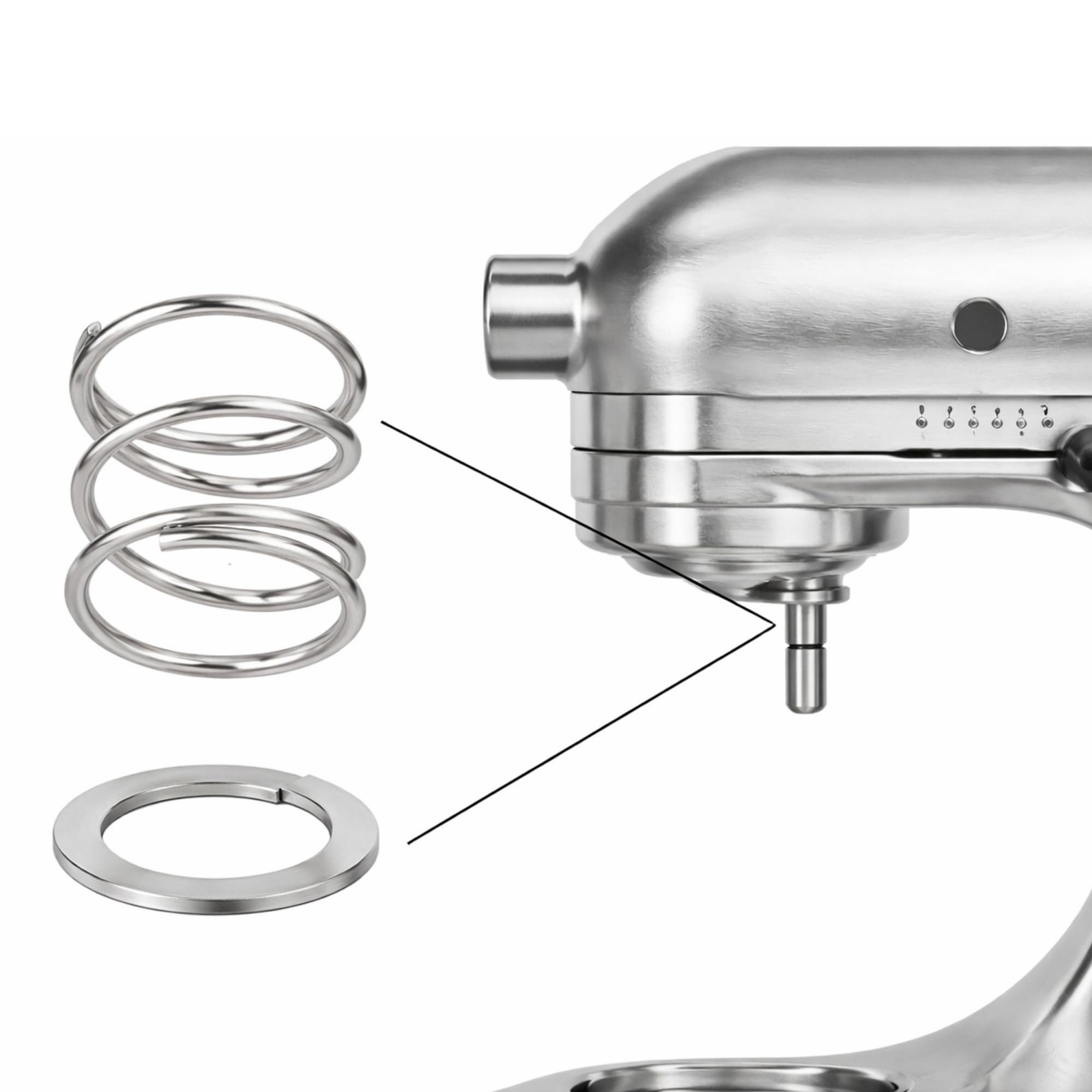 Spring & Washer Kit for KitchenAid® Stand Mixers – 316 Stainless Steel Upgrad…