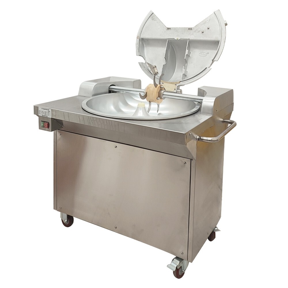 110V 24L Meat Vegetable Prep Food Processor Cutter Mixer Chopper Machine Heavy