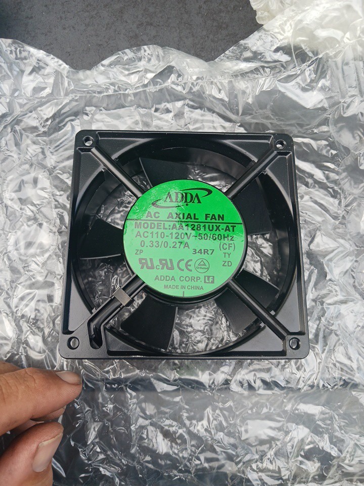 QBD Modular Systems AA1281UX-AT Axial Fan Evaporator 110/120V 50/60HZ for DC7HG