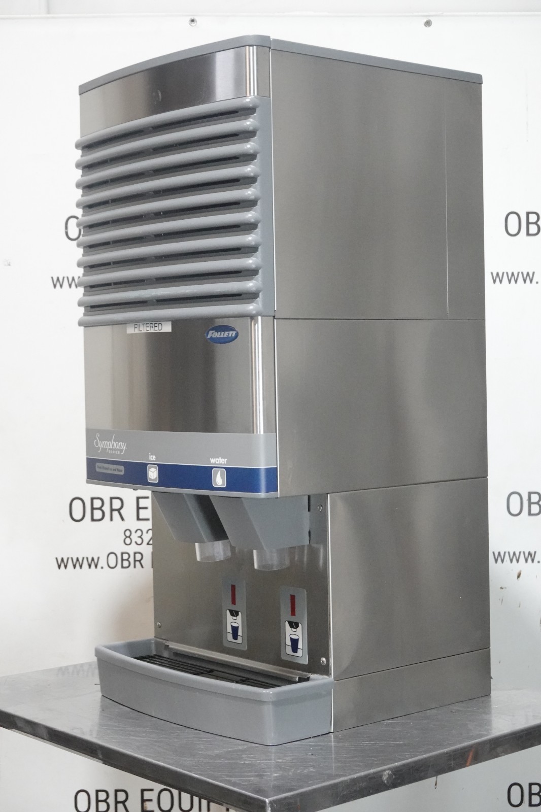 FOLLET 400 LBS AIR COOLED ICE MAKER/WATER DISPENSER (CHEWABLE ICE) MODEL 25CT400