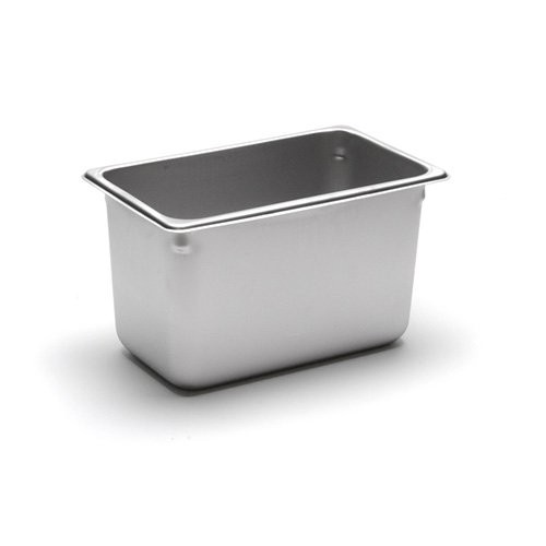 Value Series 222046931 22 Gauge Stainless Steel Steam Table Pan, Fourth-Size,