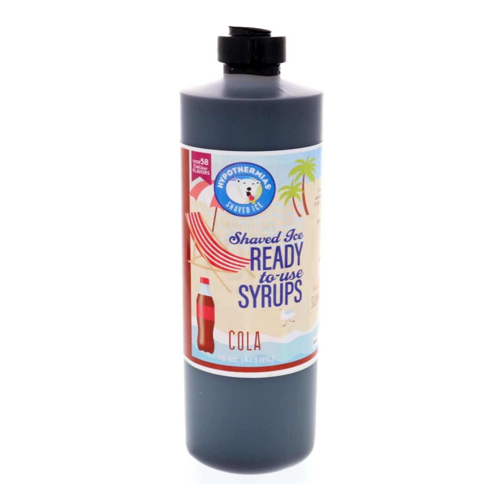 Hypothermias Shaved Ice & Snow Cone Syrup Pack 3 Pints Various Flavors Included