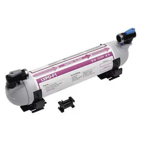 Pentair Shurflo 94-751-00-75 Inline Filter, Pou, 16X3-1/4In, 3/8In