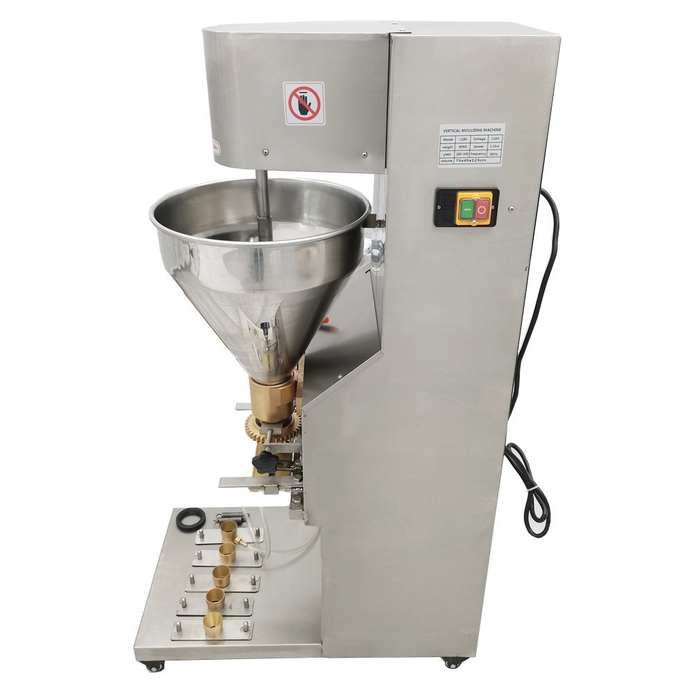 110V Vertical Commercial Meatball Making Machine with 6 Models Stainless Steel