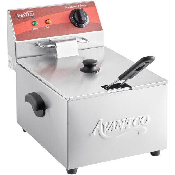 Commercial 10 lb Electric Kitchen Restaurant Countertop Heavy-Duty Deep Fryer