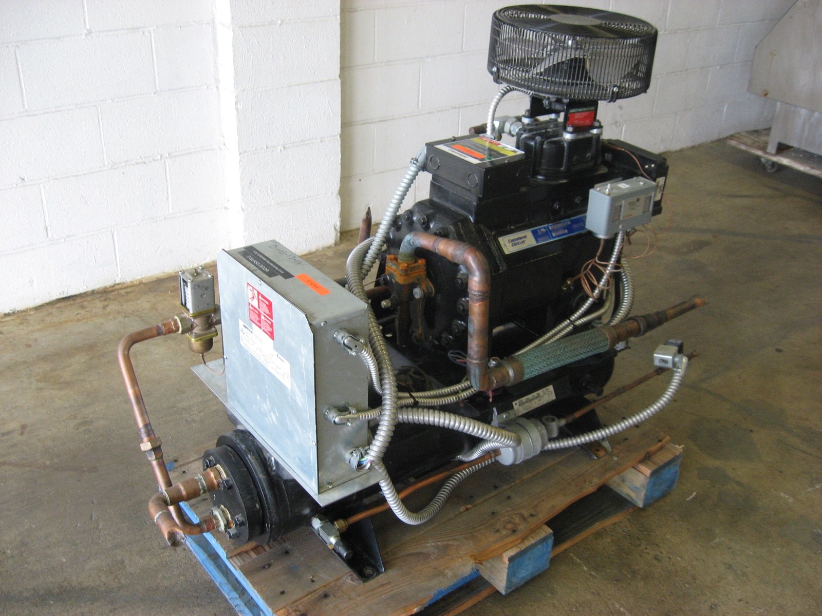 Copeland Water Cooled Condensing Unit WJDL-0302-TFC with 2DF3F16KE-TF Compressor