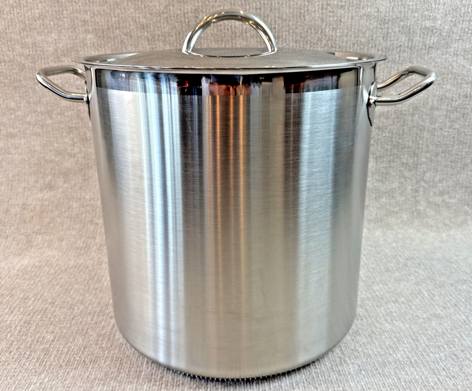 New Eneron Turbo Pot 39 Qt Stock Pot w/Lid Commercial Restaurant Stainless Steel