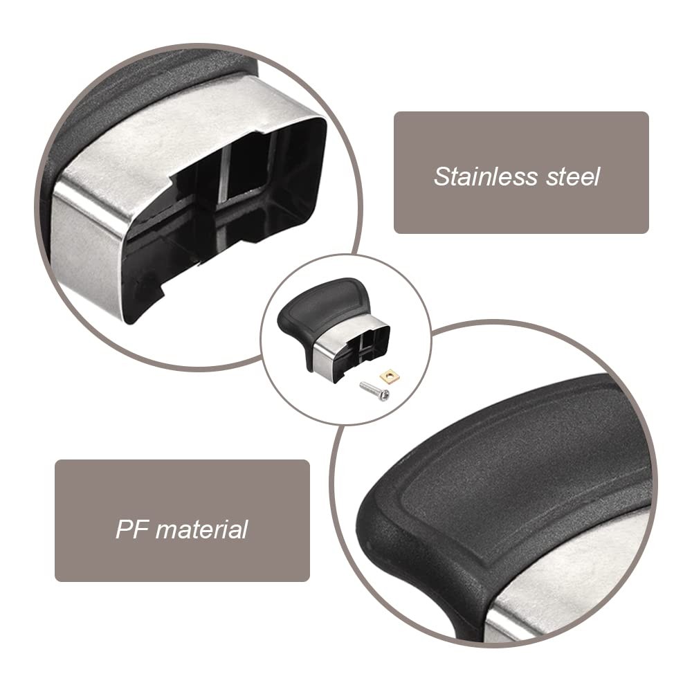 HUAZEXINX 2 Pcs Replacement Handles for Single-Hole Pots and currency, Black