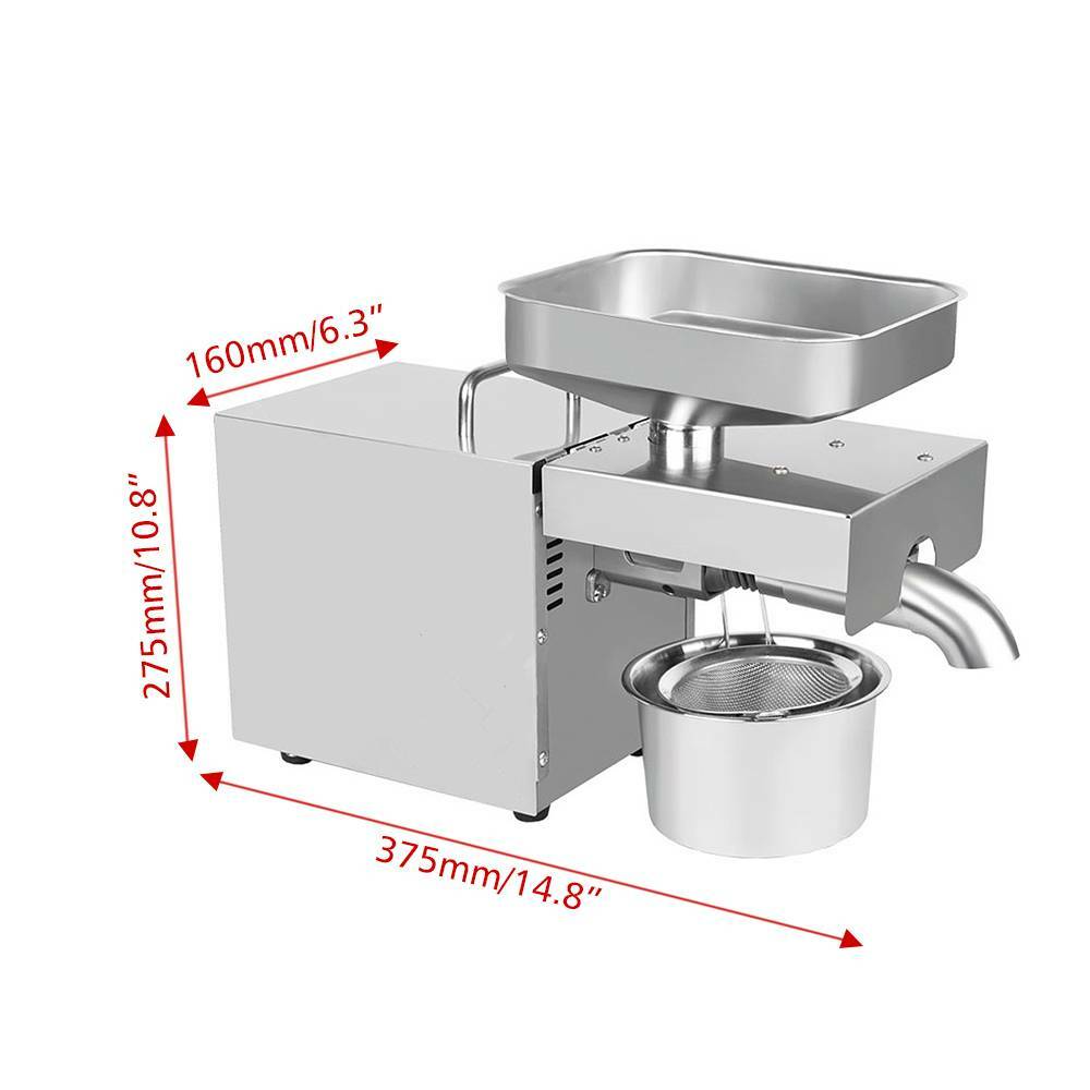 Commercial Automatic Oil Press Machine Stainless Steel Oil Extractor