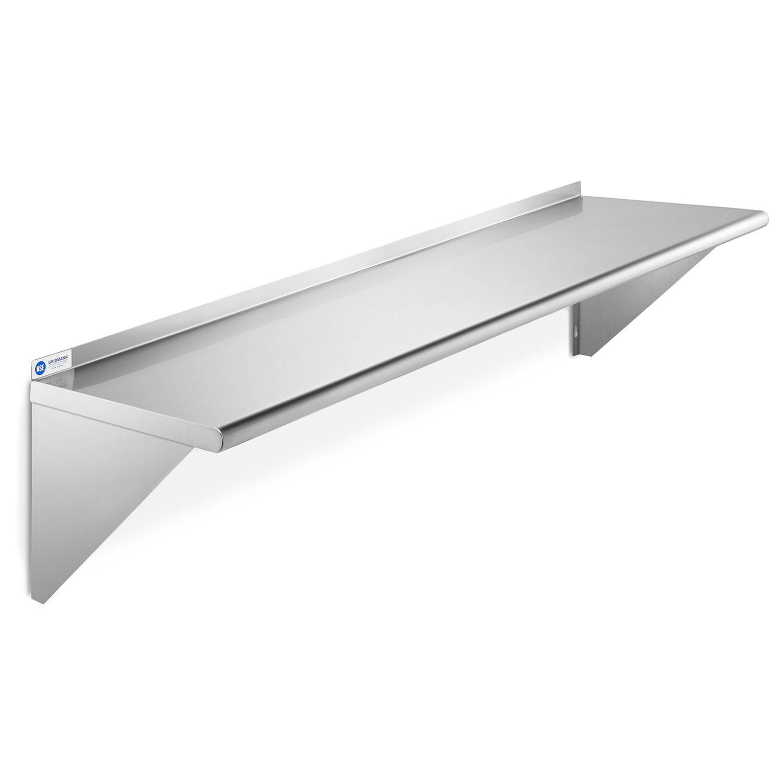 NSF Stainless Steel 12″ x 60″ Wall Shelf Commercial Kitchen Restaurant Shelving